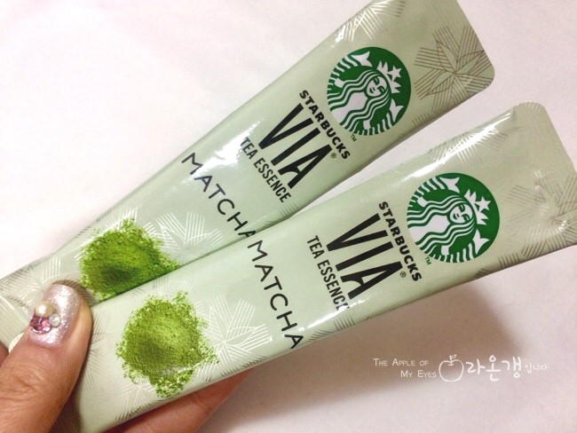 [STARBUCKS VIA] MATCHA; 일본 스타벅스비아 말차 티에센스 : 네이버 블로그