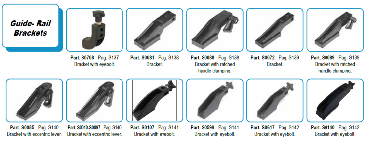 Rexnord/Marbett 컨베이어 부분품 - 가이드 레일 브라켓 (Guide Rail Bracket) : 네이버 블로그