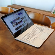 HP ENVY 13 단단한 메탈바디 의 휴대용노트북