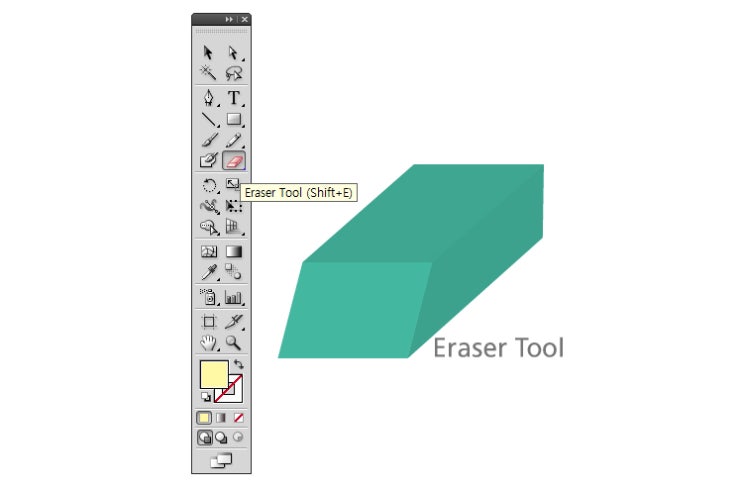일러스트레이터기초 지우개 툴 Eraser Tool : 네이버 블로그