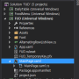 Visual Studio에서 솔루션 파일 그룹핑하기