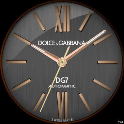 [WatchFace] Dolce & Gabbana dg7-Automatic : 네이버 블로그