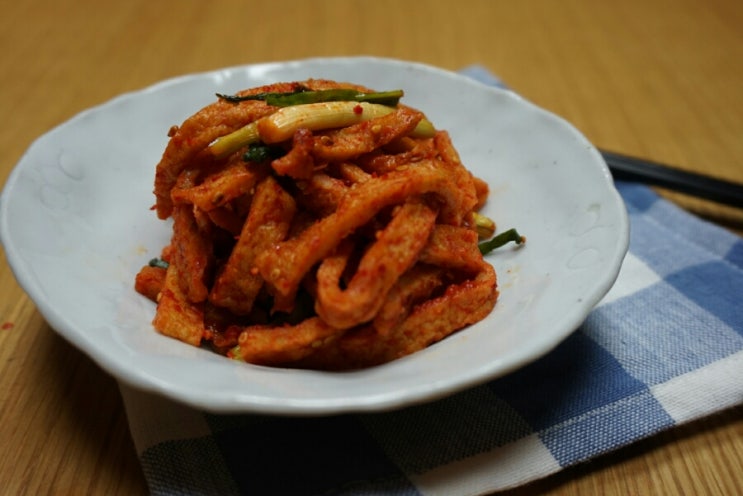 어묵볶음 탱글하고 맛있게 볶아보세요 : 네이버 블로그