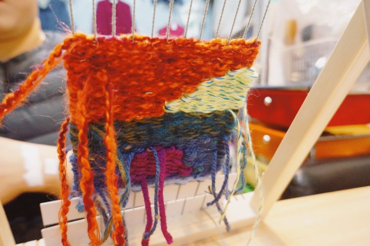[부산경남위빙클래스] 원데이클래스, 4주,8주과정, 부산타피스트리, weaving class : 네이버 블로그