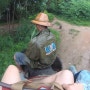 태국여행 사파리투어, 코끼리 등에 타고 신남