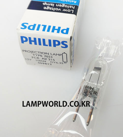 TYPE 7023 12V 100W GY6.35 409812 PHILIPS 네이버 블로그