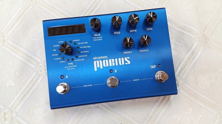 스트라이몬 모듈레이션 페달 / Mobius MOD Pedal / Strymon * : 네이버 블로그