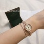 로즈몽 탄생석시계 착샷 20대여자선물 여자시계추천