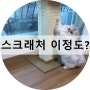 고양이 스크래쳐 스탠드형 사이즈넉넉