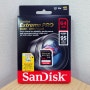 소니 RX100 4K 메모리카드 - 샌디스크 익스트림 프로 SD카드