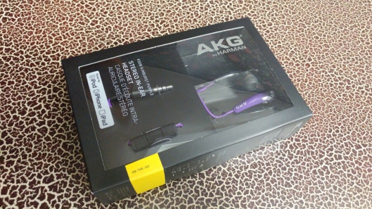 AKG 이어폰 K328 Purple : 네이버 블로그