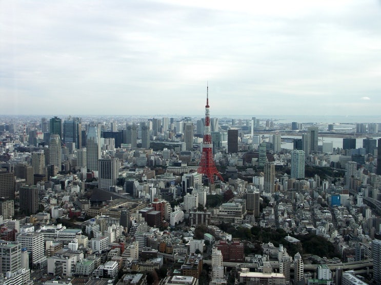 도쿄의 스카이라인