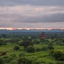 Ep27. 미얀마 자유 여행. 바간 쉐산도 파야에 올라 일출을 보다. 바간 일출 포인트.