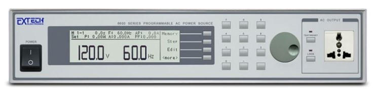 EXTECH Programmable AC Power Source 6600 Series 익스텍 / 프로그래머블 AC 파워서플라이 ...