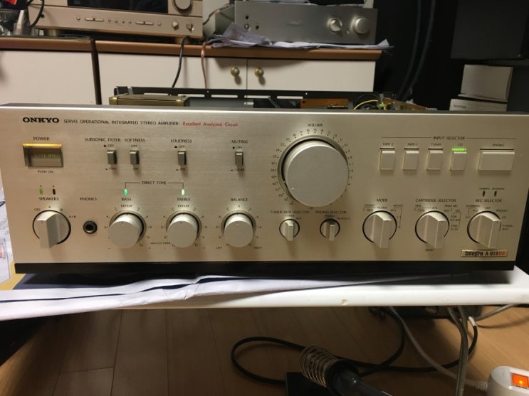 온쿄 인테그라 A 819RS ONKYO Integra A-819RS 35년의 세월을