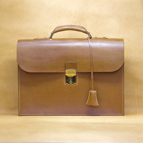 [가죽공방:주문제작]CM110 수제 가죽 브리프케이스 , 남자 서류가방 /Handmade leather briefcase/주문 ...