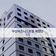 1기 유블리 - 부산숙소추천 서면 부산비즈니스호텔