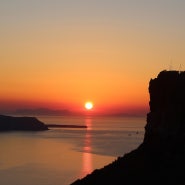 [산토리니여행] 피라마을 일몰 선셋2 , Sunset Fira, Santorini