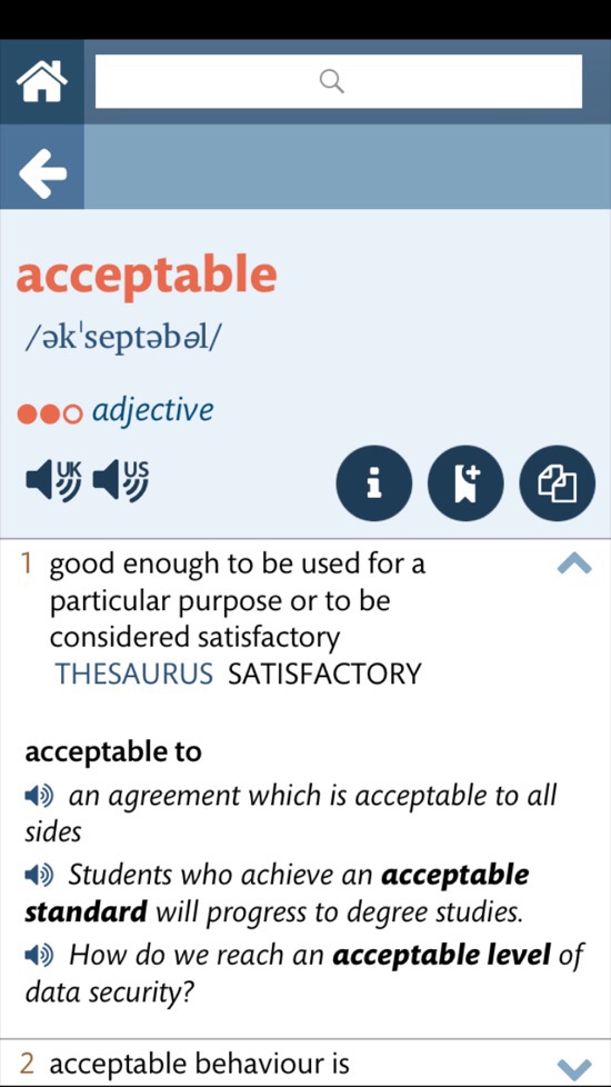 토익필수어휘 596 : acceptable : 네이버 블로그