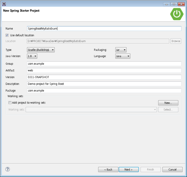 SpringBoot MVC myBatis