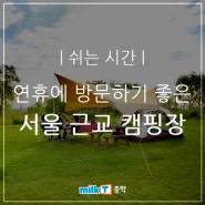 서울 근교 캠핑장 추천(노을 캠핑장, 중랑 캠핑장, 자라섬 오토 캠핑장)