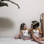남매룩 5살2살 커플룩의정석 아기모델들
