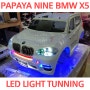 파파야나인 BMW X5 유아전동차 LED 튜닝 아스팔트7키즈카