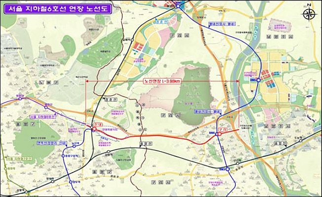 지하철6호선 연장 (구리선) 구리가 뜬다! : 네이버 블로그
