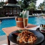 [방콕여행] 페닌슐라 수영장에서 여유로운 한때. 풀사이드바는 필쑤!