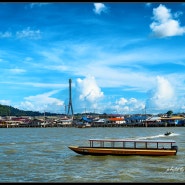 Brunei(Tunku Beach, Jame'asr Hassanil Bolkiah Mosque, Omar Ali Saifu-ddin, Kampong Ayer)