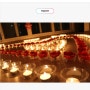 이벤트용품 티라이트초와 led촛불의 간편함!!