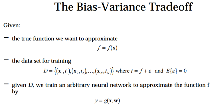 Bias-Variance (바이어스-분산) 분해에 대한 증명 정리! : 네이버 블로그