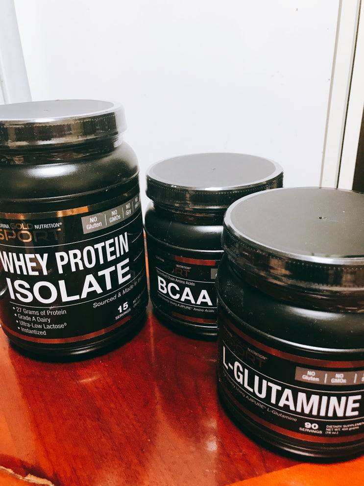 아이허브 보충제 California Gold Nutrition 단백질, BCAA, LGLUTAMINE 3총사 네이버 블로그
