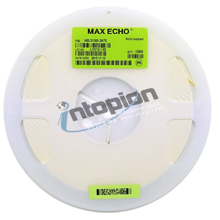 [MAXECHO/맥스에코] 칩인덕터/인덕터- HBLS1005-2N7S (CHIP/INDUCTOR - 1005 - 2.7nH ...