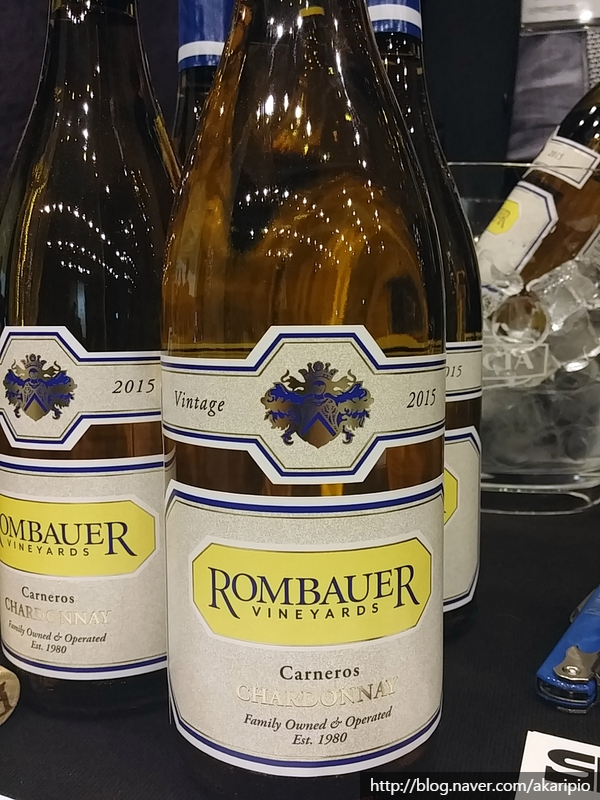 Rombauer Vineyards Chardonnay, Carneros, 2015 (롬바우어 빈야즈 카네로스 샤르도네 ...