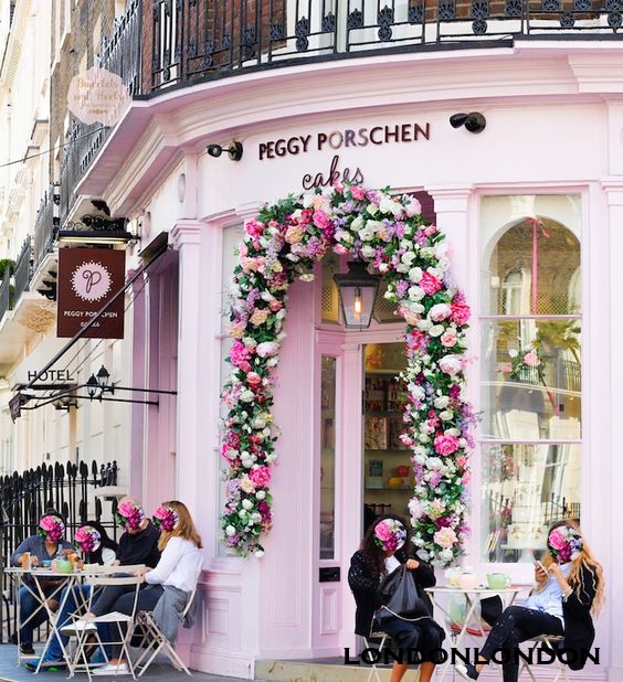 런던 케잌 peggy porschen cake 비스킷,애프터눈 티 전문점 Biscuiteers(노팅....