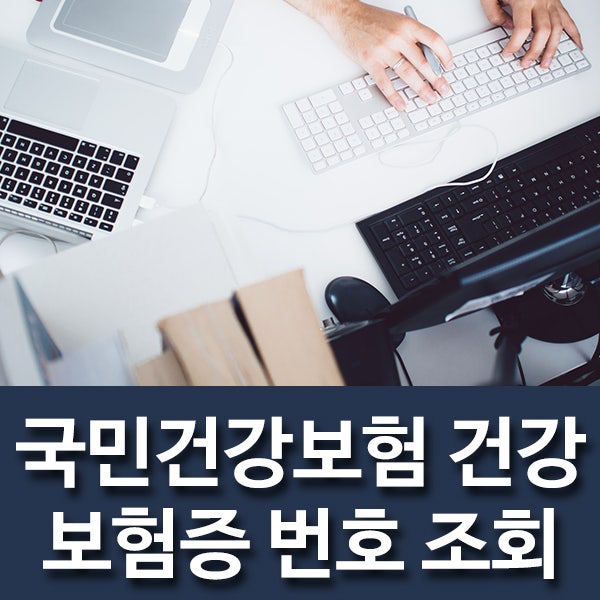 [국민건강보험공단] 건강보험증 번호 조회하기(확인하기) : 네이버 블로그