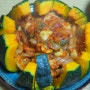 건강한집밥 차리기 : 통단호박찜(제육볶음), 표고버섯비빔밥