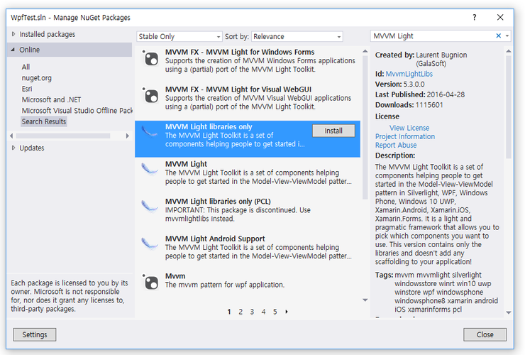 MVVM pattern for WPF - MVVM 도우미 : 네이버 블로그