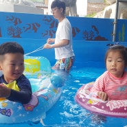 대구수영장식당 물놀이식당::금오동천 대성식당에서 첫물놀이 즐기다