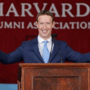 하버드대학교 졸업식 축사 페이스북 창업자 마크 저커버그