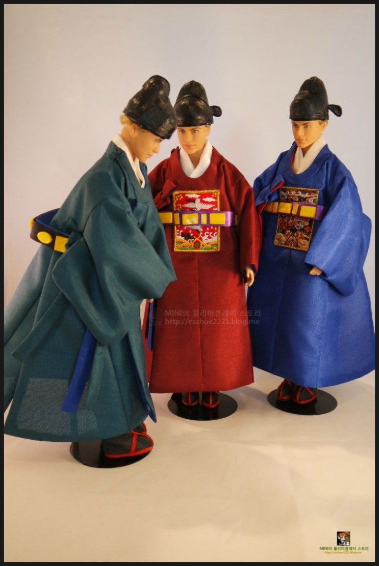전통미니어쳐 한복 단령관복들 : 네이버 블로그