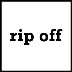 rip off 의미와 예문 : 네이버 블로그