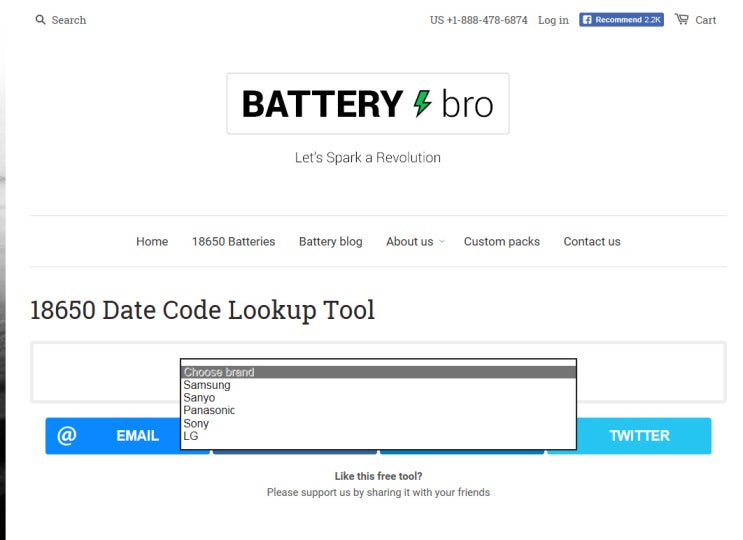 18650 Battery: Battery Bro (Let's Spark a Revolution)