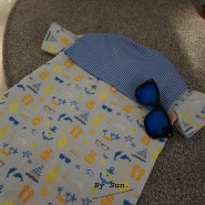 [천싸요] 라라피플 미션. 면혼방, 세일러셔츠, 아이옷만들기, 여름셔츠