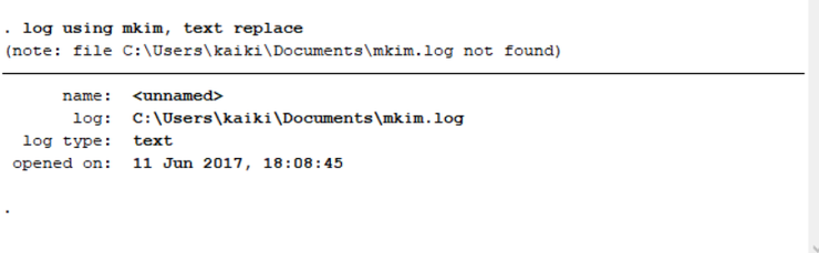 Stata 시작하기 – Log, Do file 사용하기 : 네이버 블로그