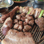 [제주 중문 근처 맛집] 모메든식당 흑돼지 모듬 한판
