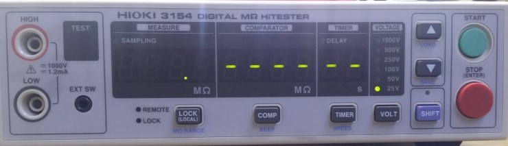 HIOKI 3154 DIGITAL Mohm HITESTER : 네이버 블로그