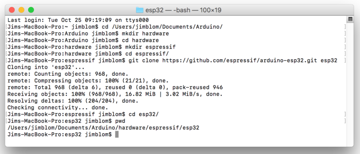 [SparkFun] Installing the ESP32 Arduino Core : 네이버 블로그