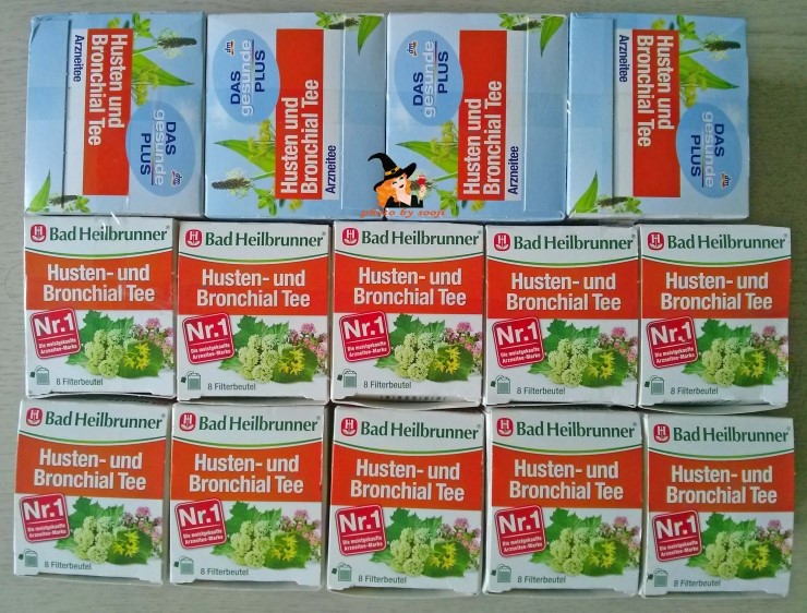 가래와 기침에 좋은 독일 허브 Tea-Husten-und Bronchial Tee. : 네이버 블로그
